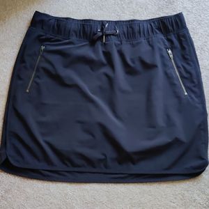 Athleta black skort